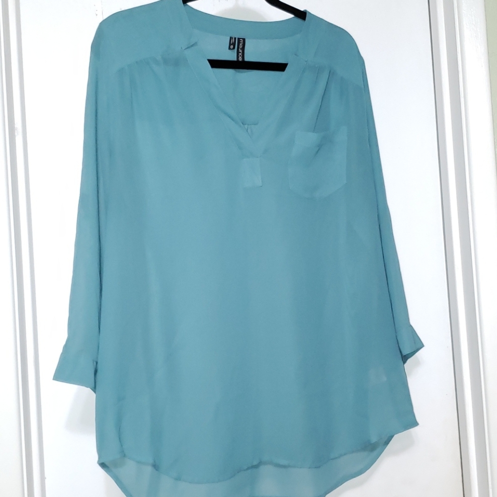 Sheer blouse